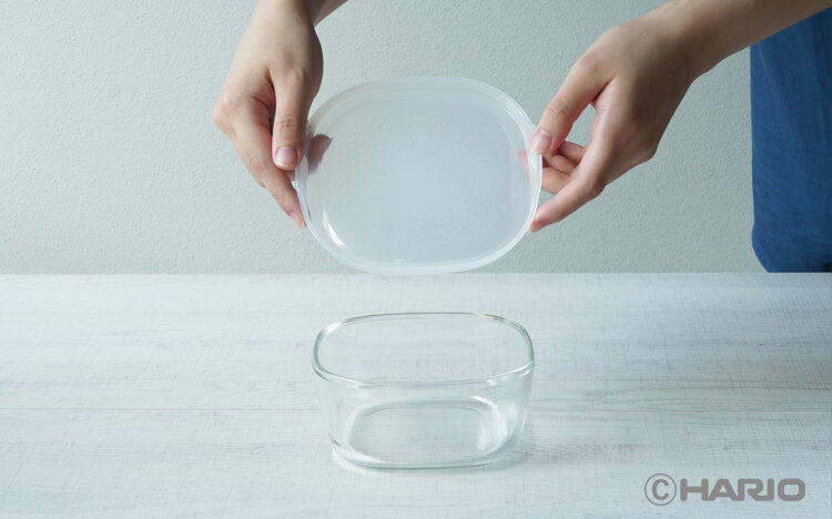 角型保存容器｜耐熱ガラスのHARIO（ハリオ）